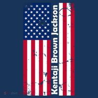 Kentaji Brown Jackson USA Flag Coaster thumb 2