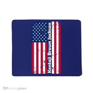 Kentaji Brown Jackson USA Flag Mousepad