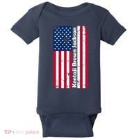 Kentaji Brown Jackson USA Flag Baby Bodysuit thumb 0