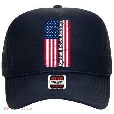 Kentaji Brown Jackson USA Flag Hat