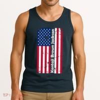Kentaji Brown Jackson USA Flag Tank Top thumb 3