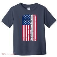 Kentaji Brown Jackson USA Flag Toddler T-Shirt thumb 0