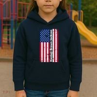 Kentaji Brown Jackson USA Flag Kids Hoodie thumb 3