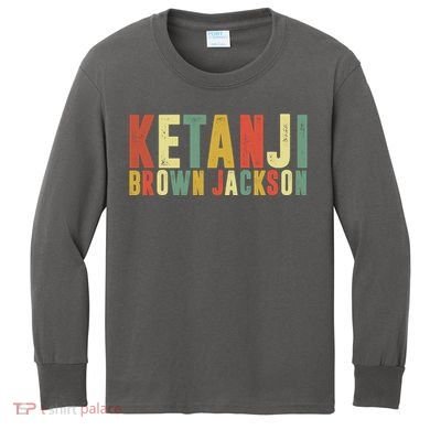 Kentaji Brown Jackson Vintage Kids Long Sleeve Shirt