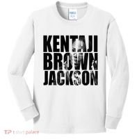Ketanji Brown Jackson Supreme Court Kids Long Sleeve Shirt thumb 0