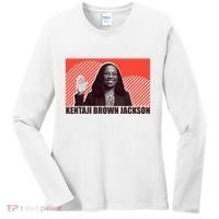 Ketanji Brown Jackson Supreme Court History Women's Long Sleeve Shirt thumb 0
