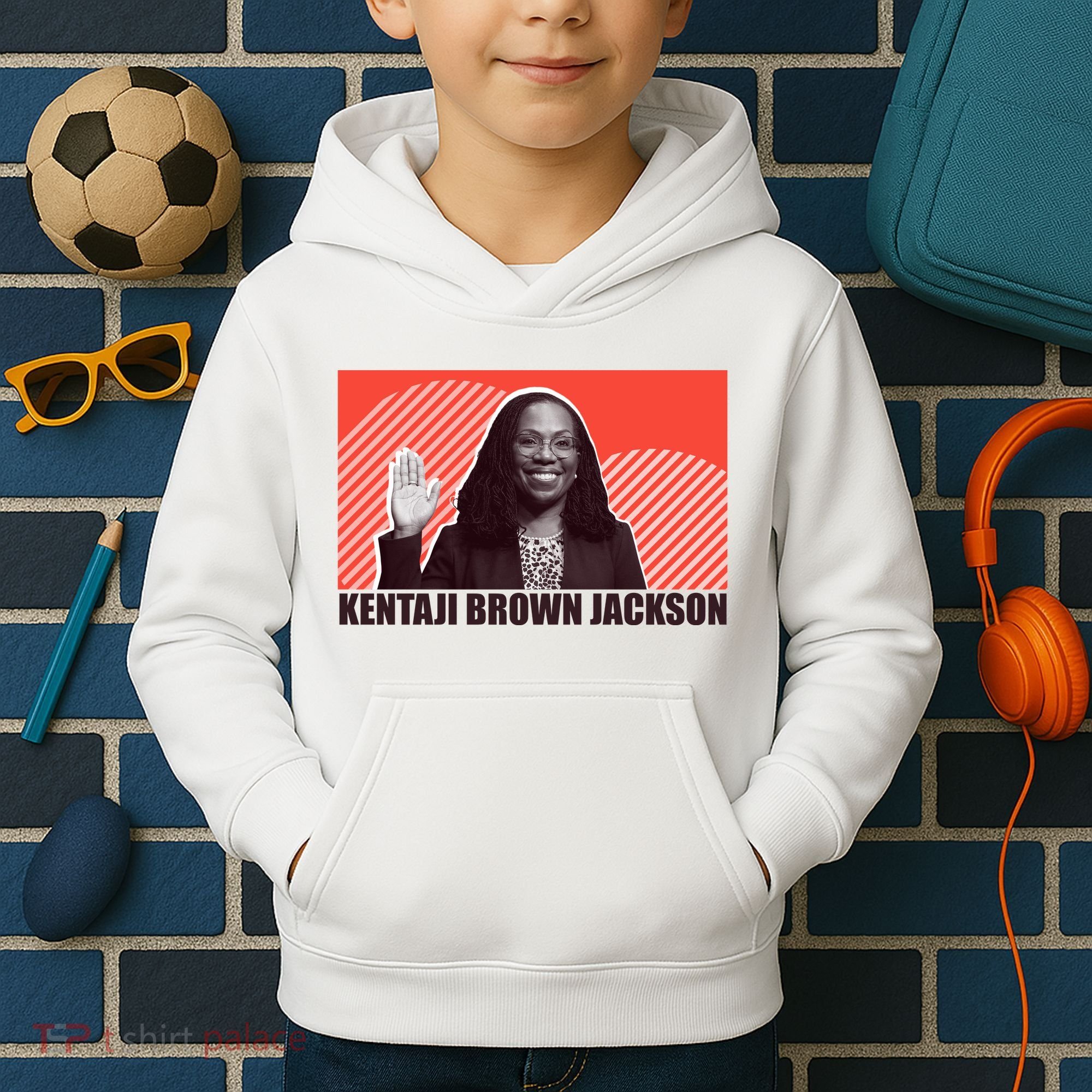 Ketanji Brown Jackson Supreme Court History Kids Hoodie