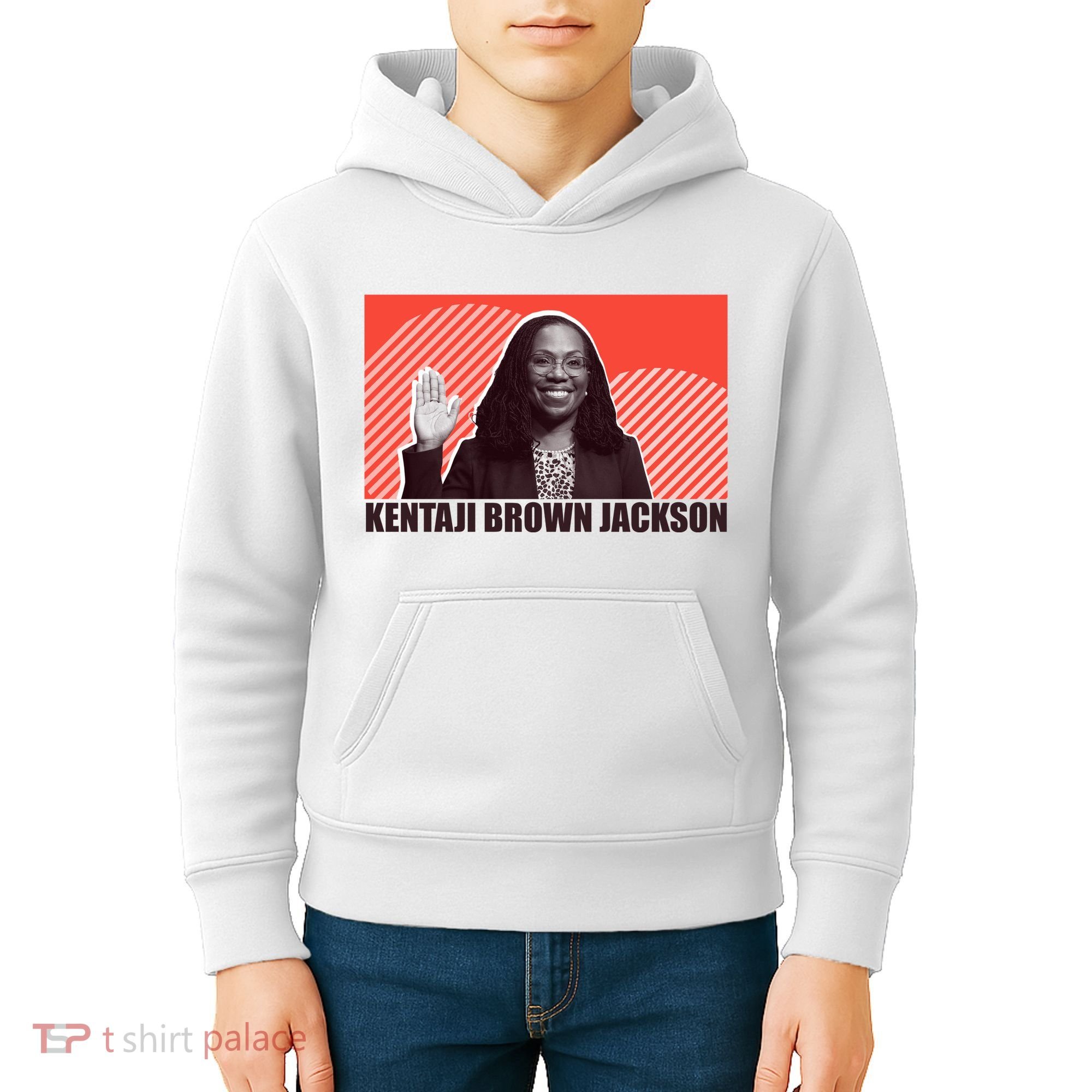 Ketanji Brown Jackson Supreme Court History Kids Hoodie