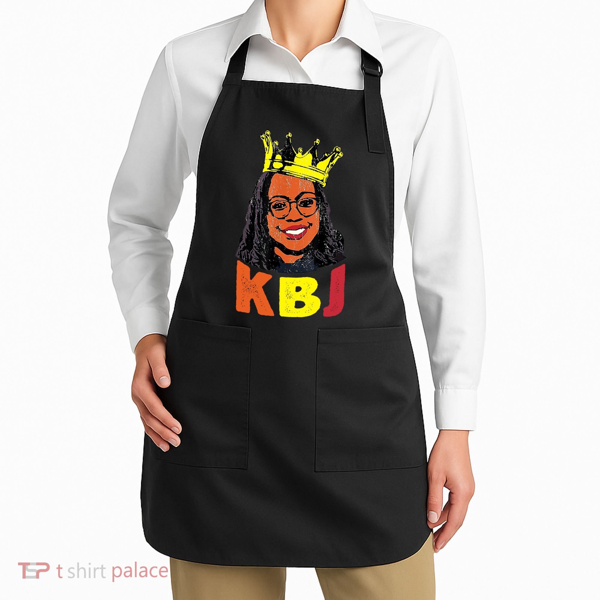 Ketanji Brown Jackson Retro KBJ Crown Apron