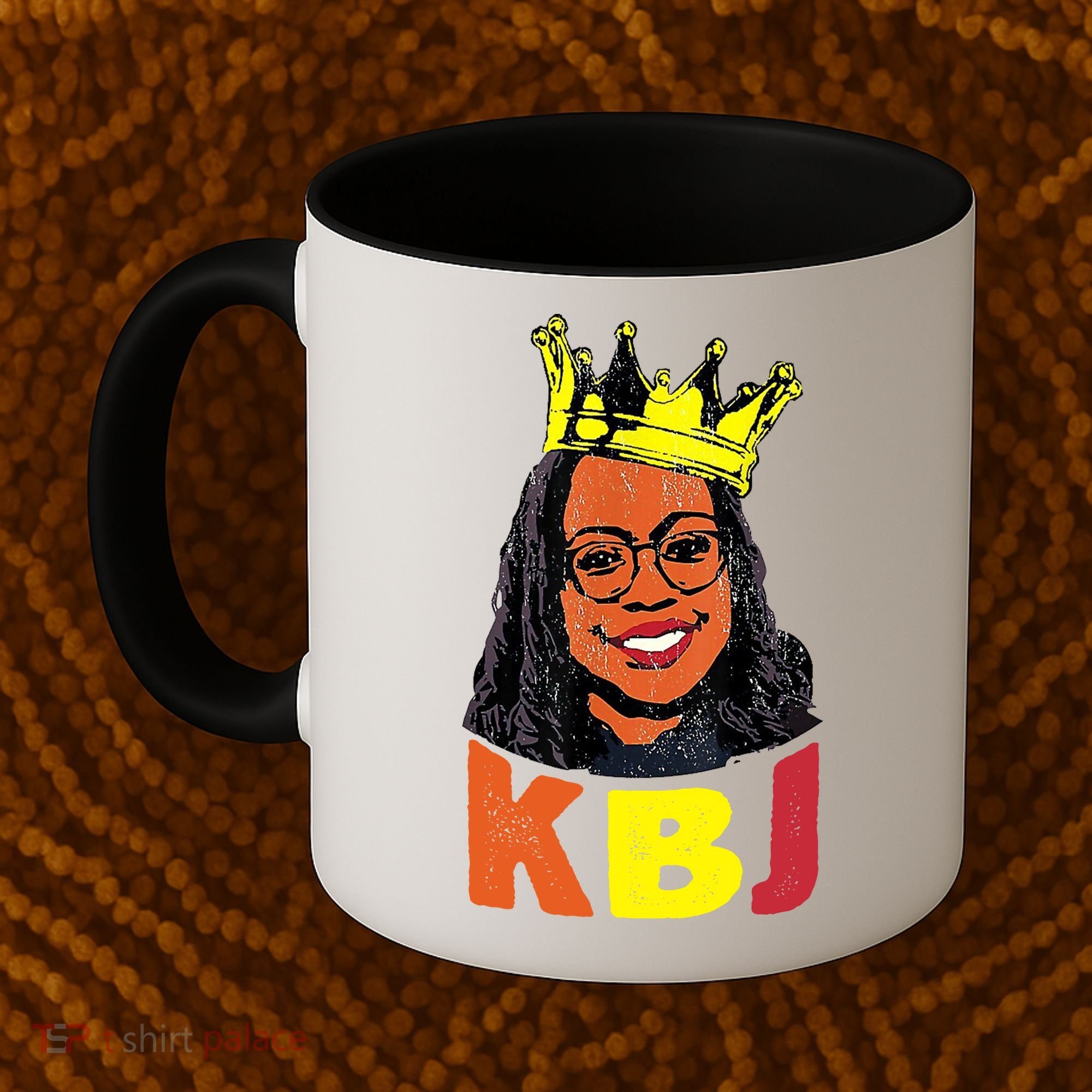 Ketanji Brown Jackson Retro KBJ Crown Coffee Mug