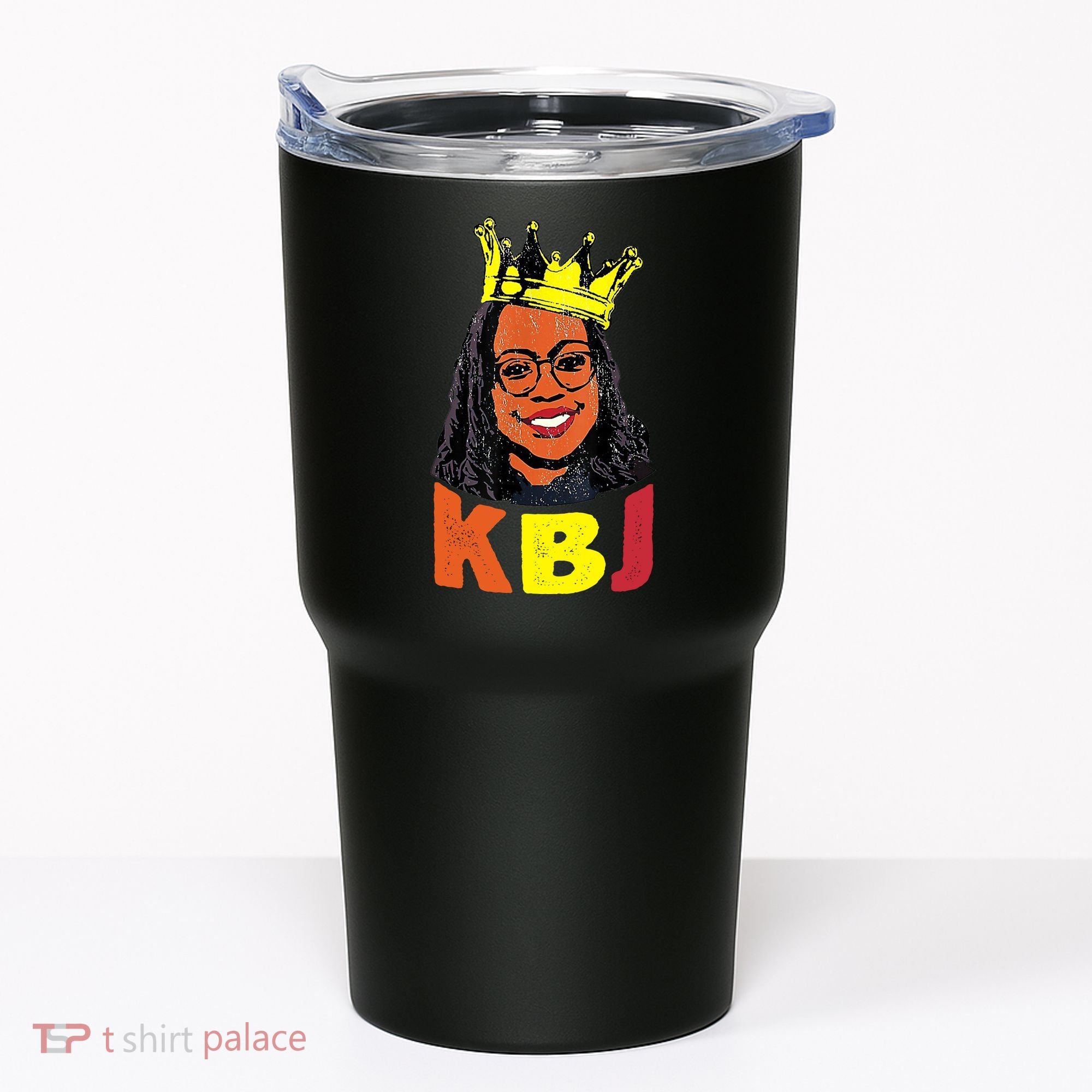 Ketanji Brown Jackson Retro KBJ Crown Tumbler
