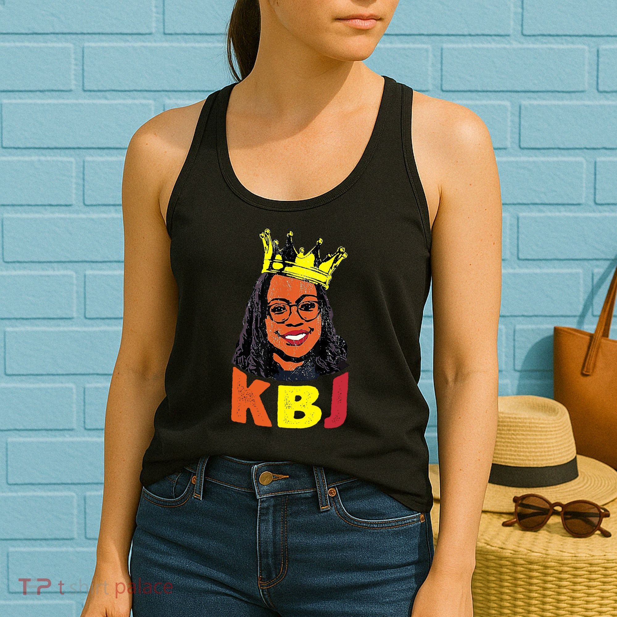 Ketanji Brown Jackson Retro KBJ Crown Women's Tank Top