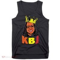Ketanji Brown Jackson Retro KBJ Crown Tank Top thumb 0