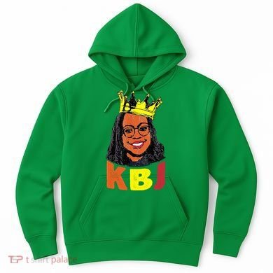 Ketanji Brown Jackson Retro KBJ Crown Hoodie