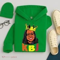 Ketanji Brown Jackson Retro KBJ Crown Hoodie thumb 4