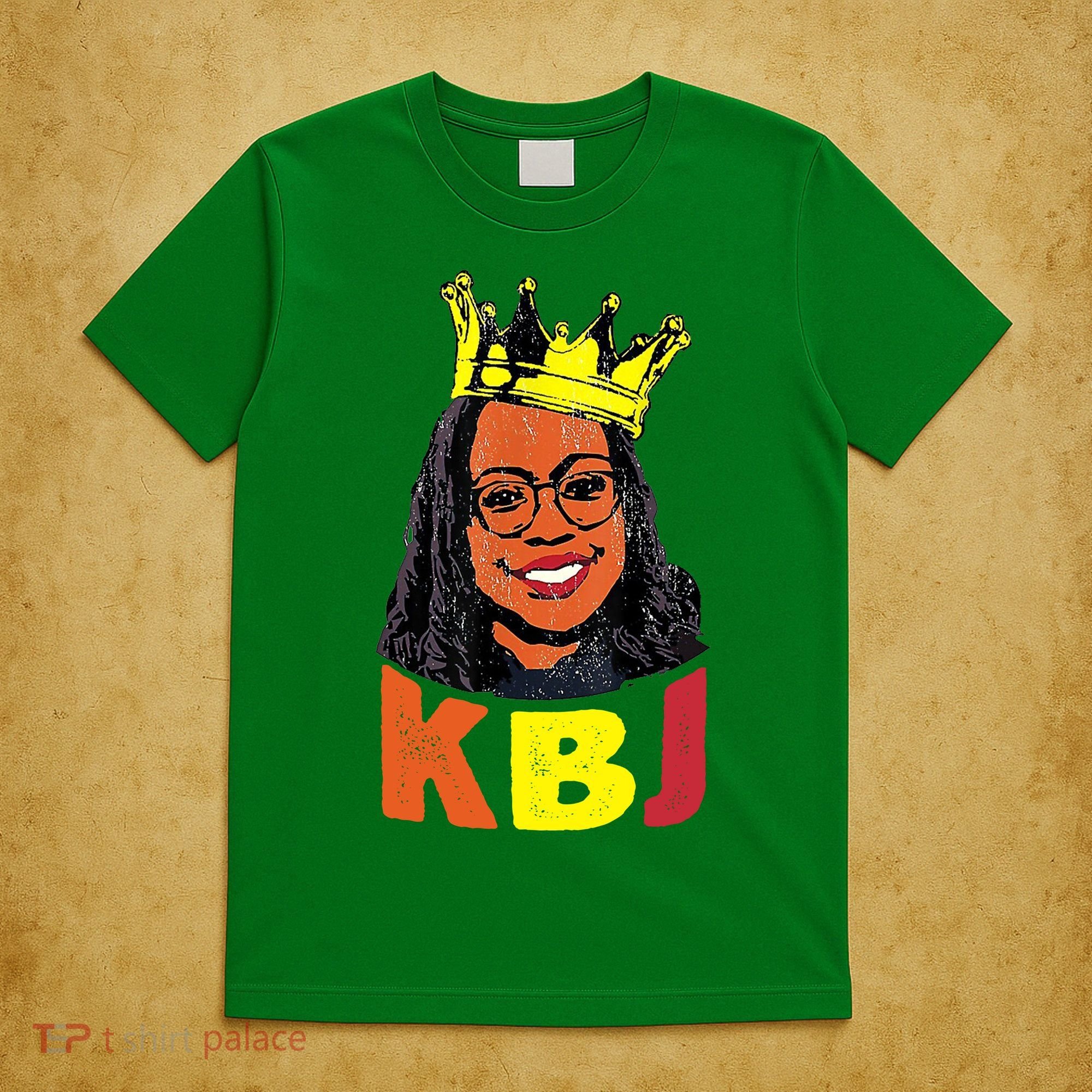 Ketanji Brown Jackson Retro KBJ Crown T-Shirt