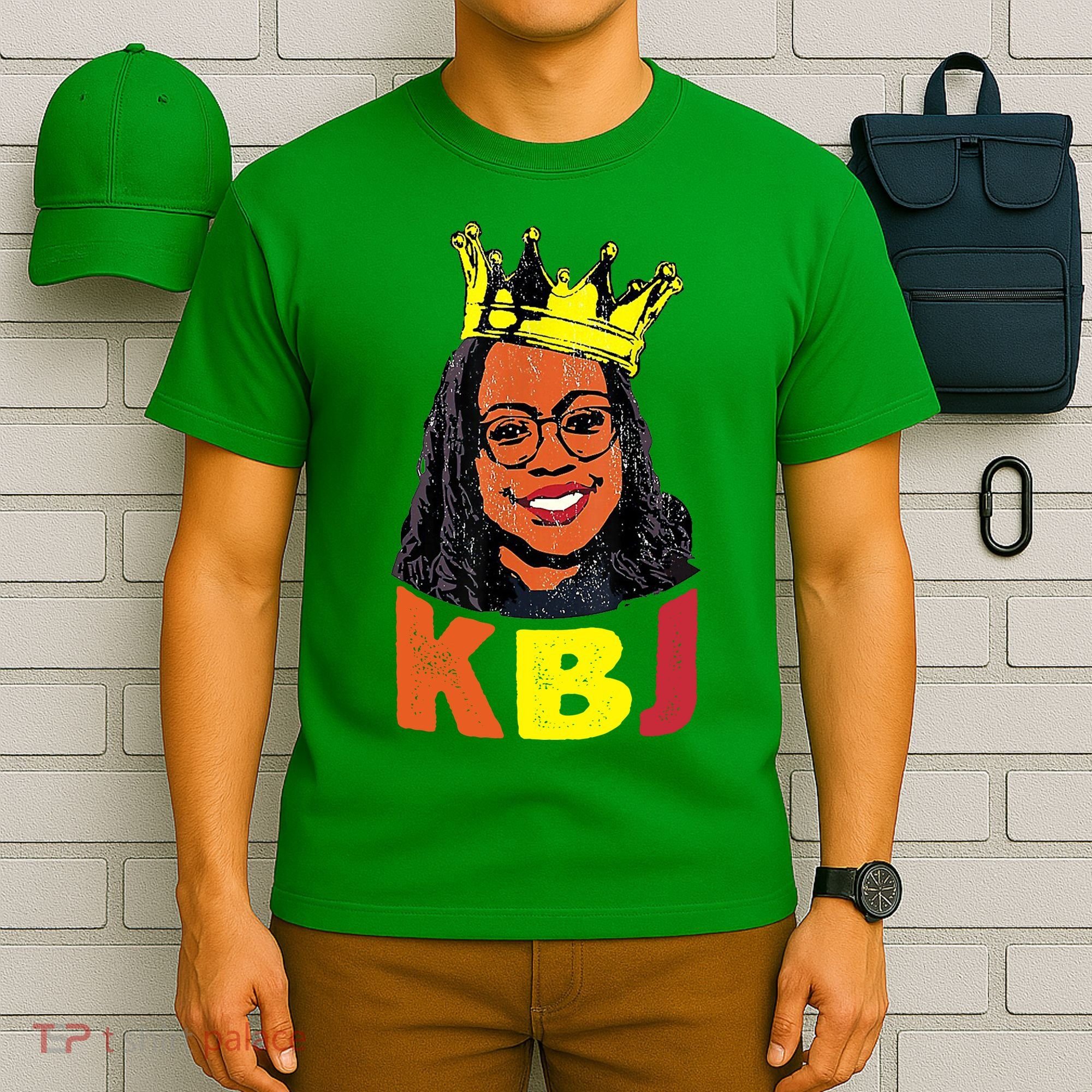 Ketanji Brown Jackson Retro KBJ Crown T-Shirt