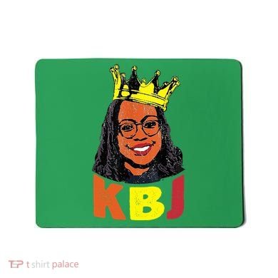 Ketanji Brown Jackson Retro KBJ Crown Mousepad