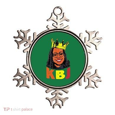 Ketanji Brown Jackson Retro KBJ Crown Ornament