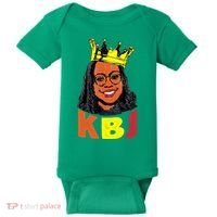 Ketanji Brown Jackson Retro KBJ Crown Baby Bodysuit thumb 0