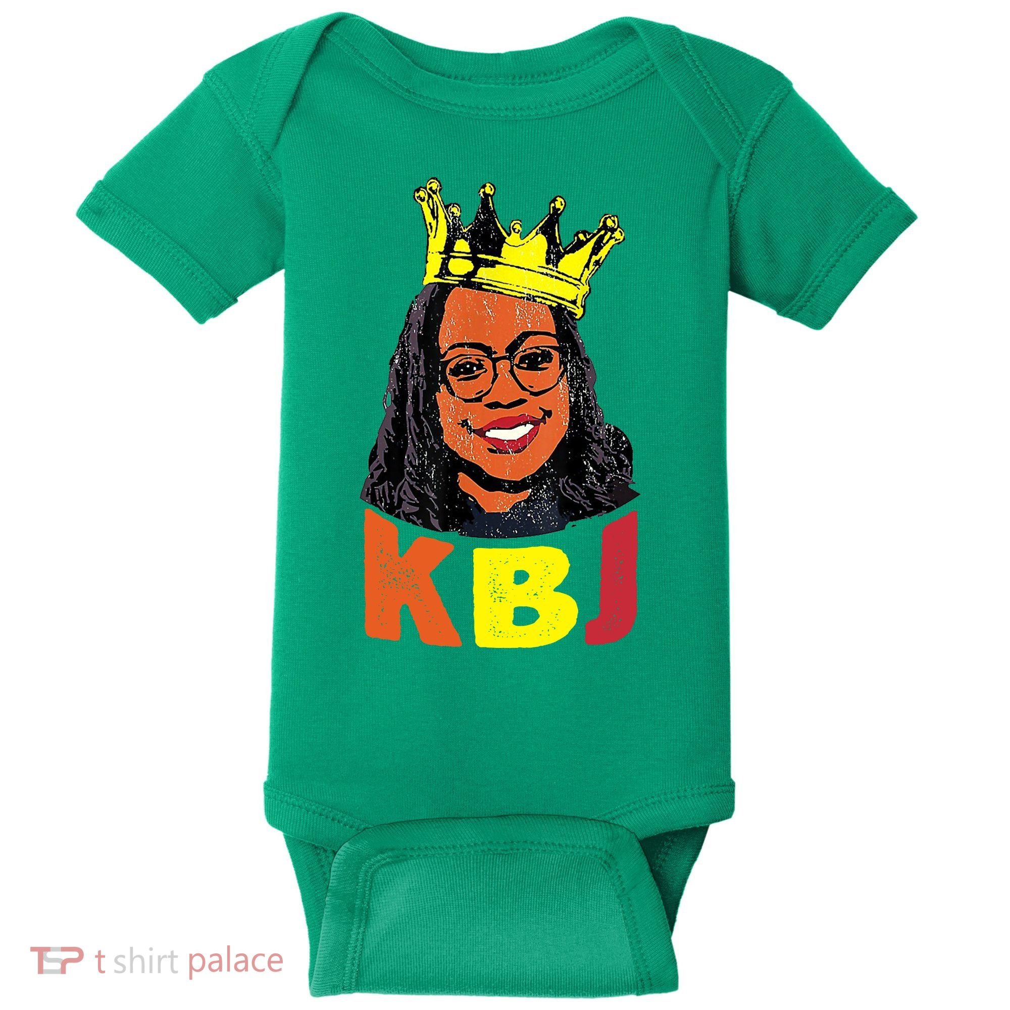 Ketanji Brown Jackson Retro KBJ Crown Baby Bodysuit