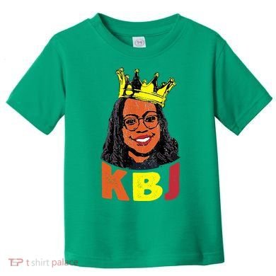 Ketanji Brown Jackson Retro KBJ Crown Toddler T-Shirt