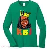 Ketanji Brown Jackson Retro KBJ Crown Women's Long Sleeve Shirt thumb 0