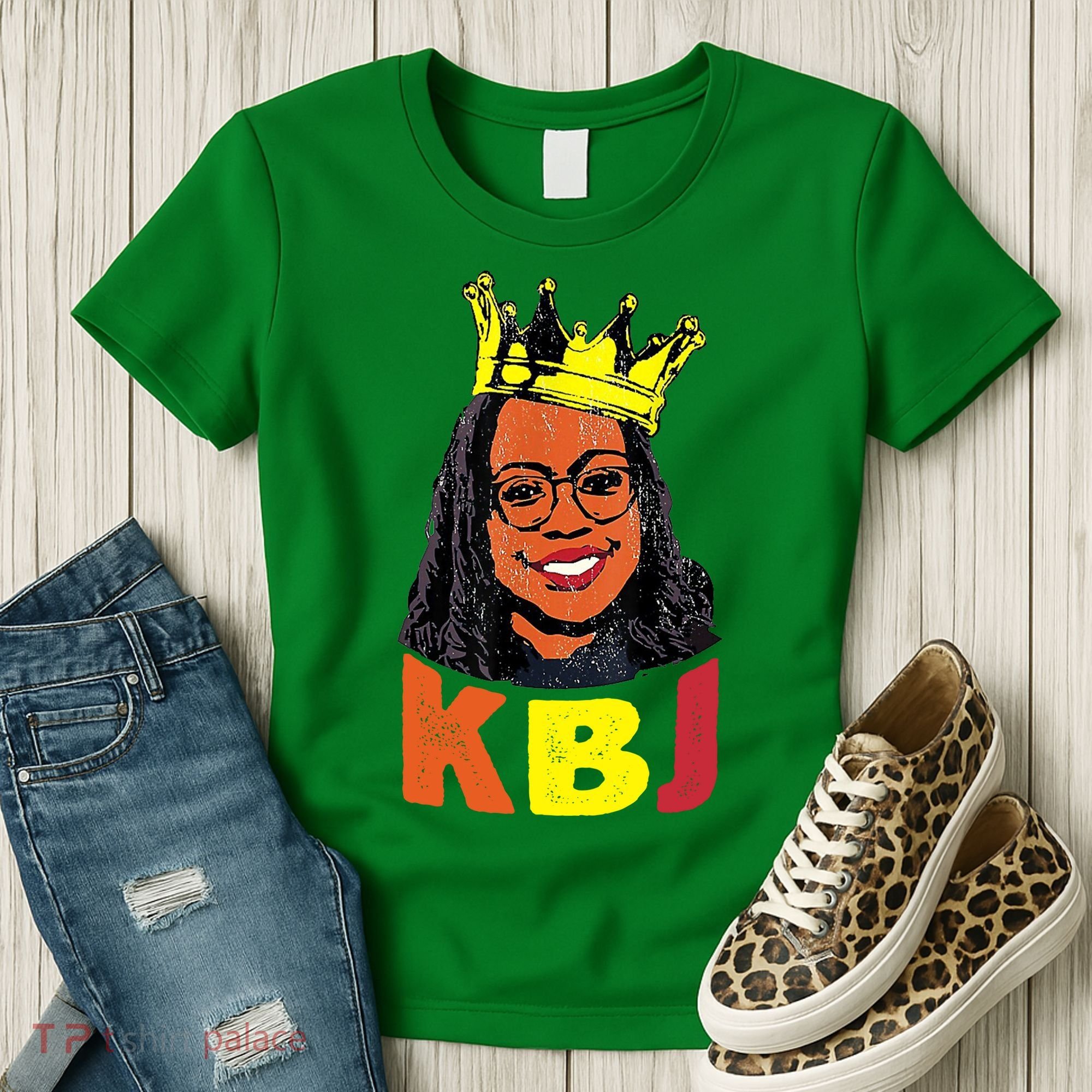 Ketanji Brown Jackson Retro KBJ Crown Women's T-Shirt