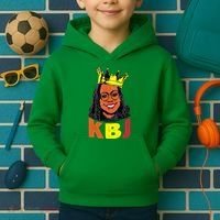 Ketanji Brown Jackson Retro KBJ Crown Kids Hoodie thumb 2