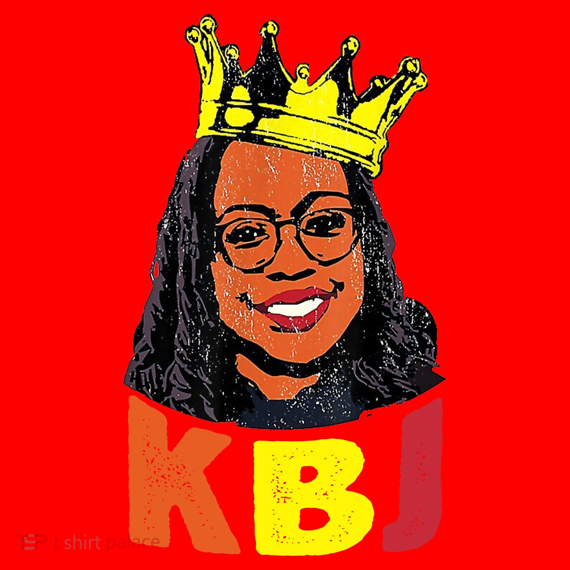 Ketanji Brown Jackson Retro KBJ Crown Santa Hat