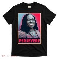 Ketanji Brown Jackson KBJ Persevere Vintage Poster T-Shirt thumb 0