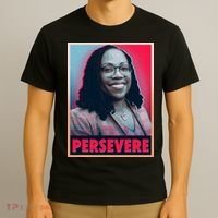Ketanji Brown Jackson KBJ Persevere Vintage Poster T-Shirt thumb 3