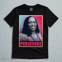 Ketanji Brown Jackson KBJ Persevere Vintage Poster T-Shirt thumb 5