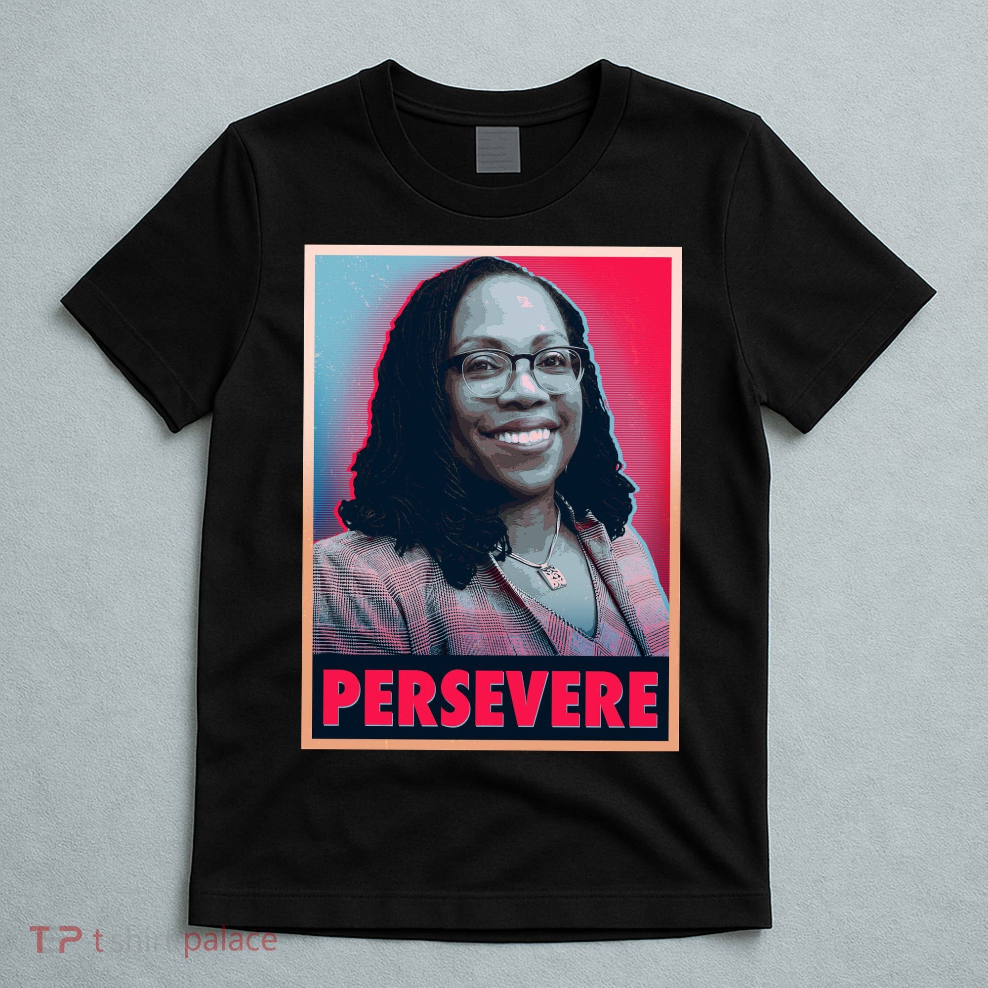 Ketanji Brown Jackson KBJ Persevere Vintage Poster T-Shirt