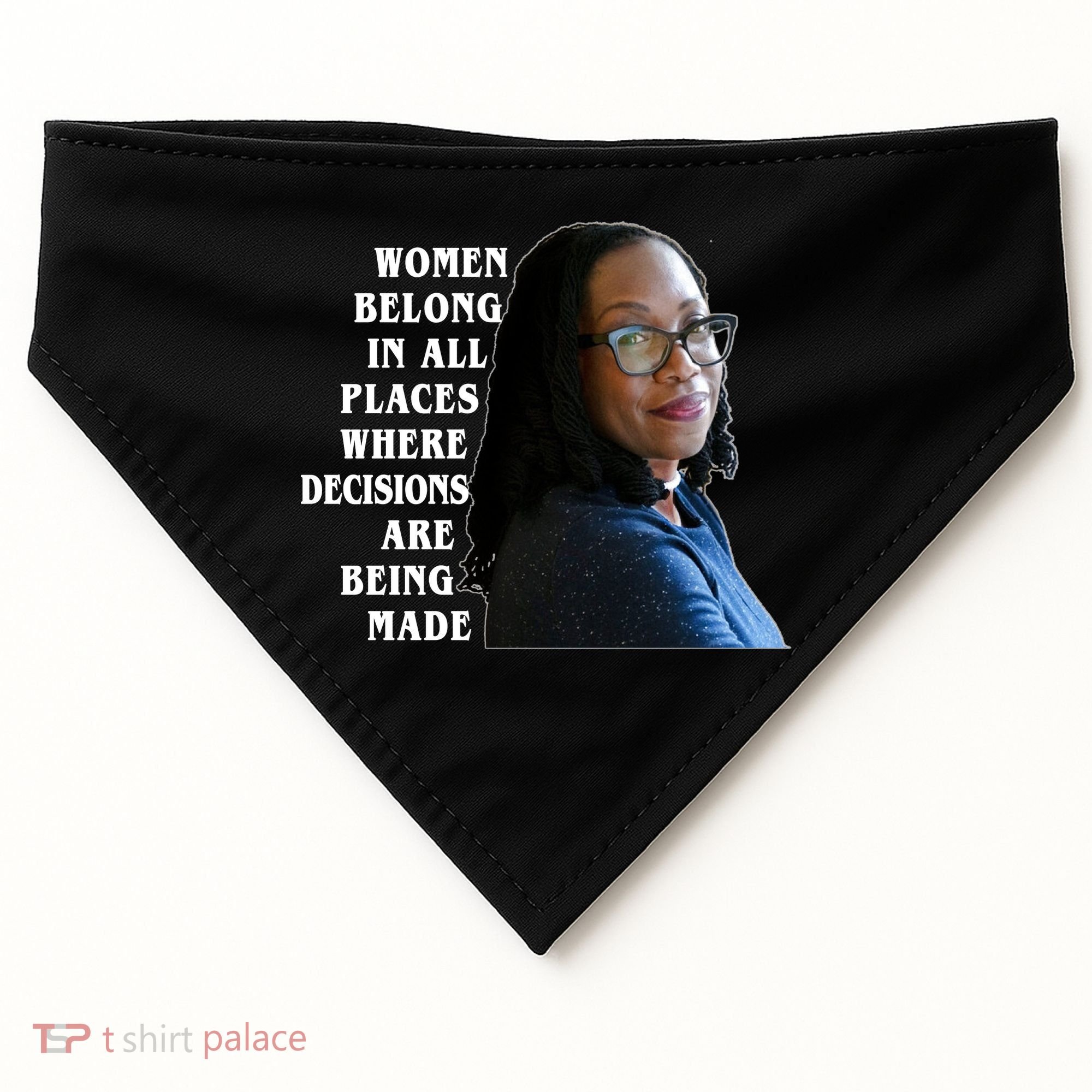 Ketanji Brown Jackson Women Quote USA-Made Doggie Bandana
