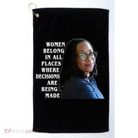 Ketanji Brown Jackson Women Quote Golf Towel thumb 0