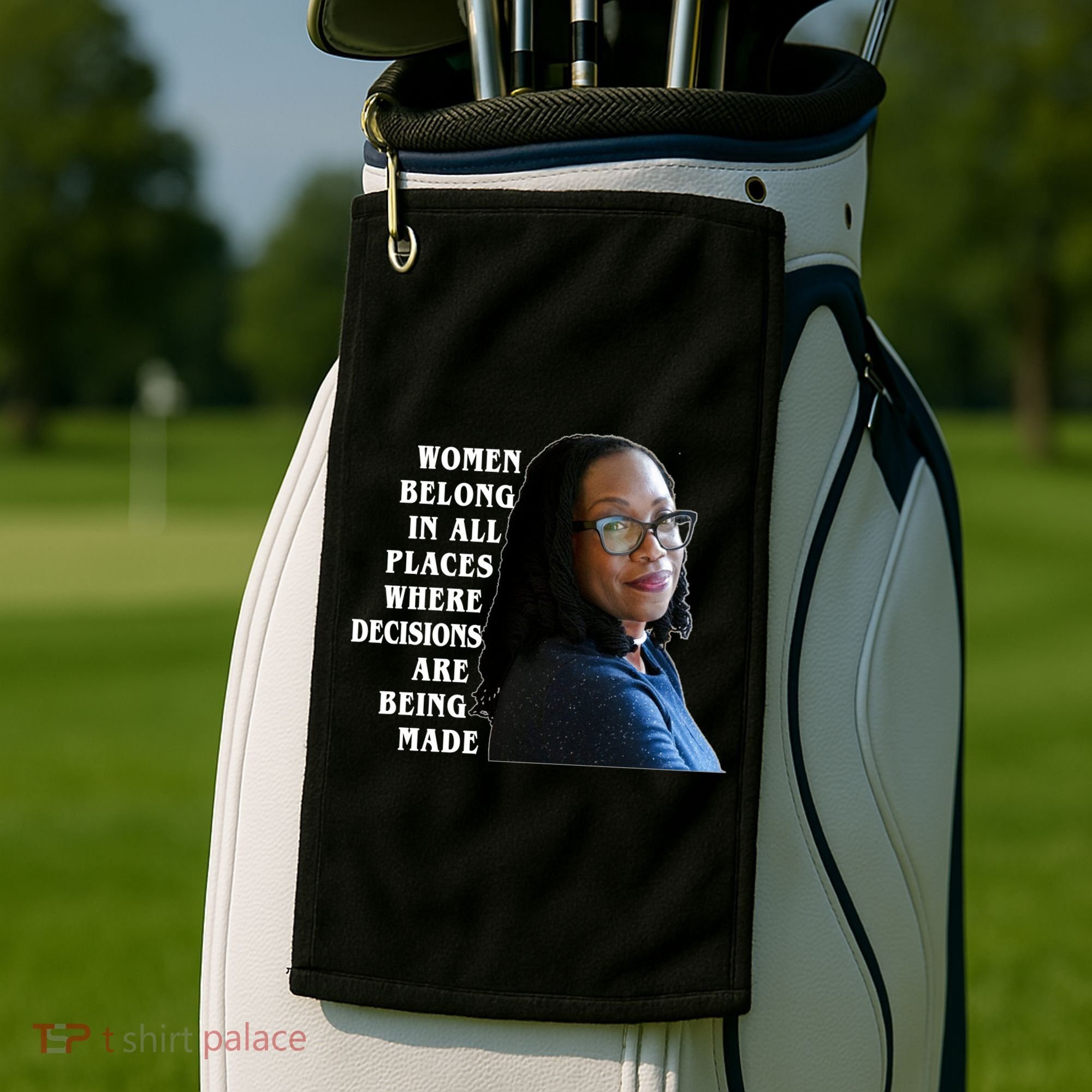 Ketanji Brown Jackson Women Quote Golf Towel