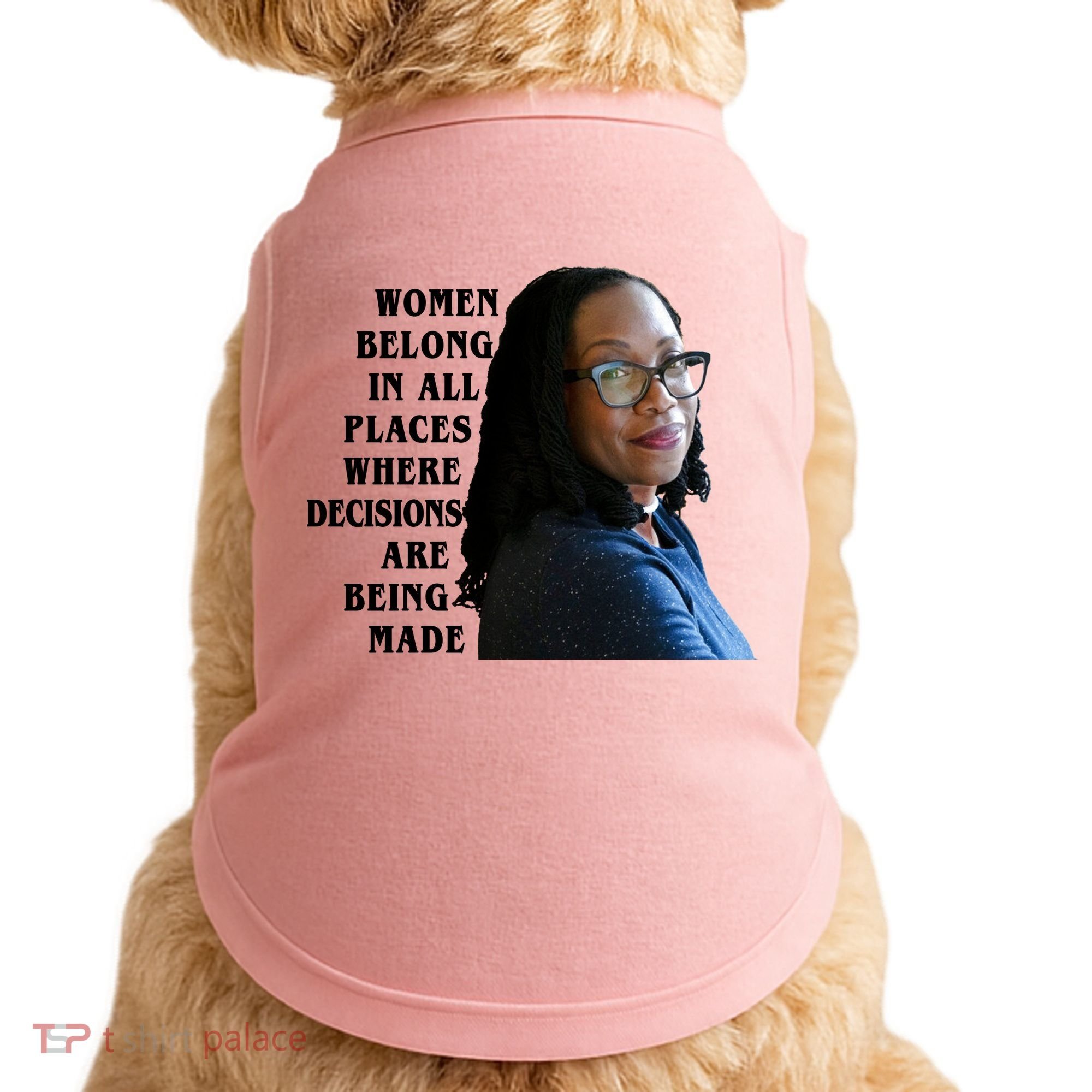 Ketanji Brown Jackson Women Quote Doggie Tank