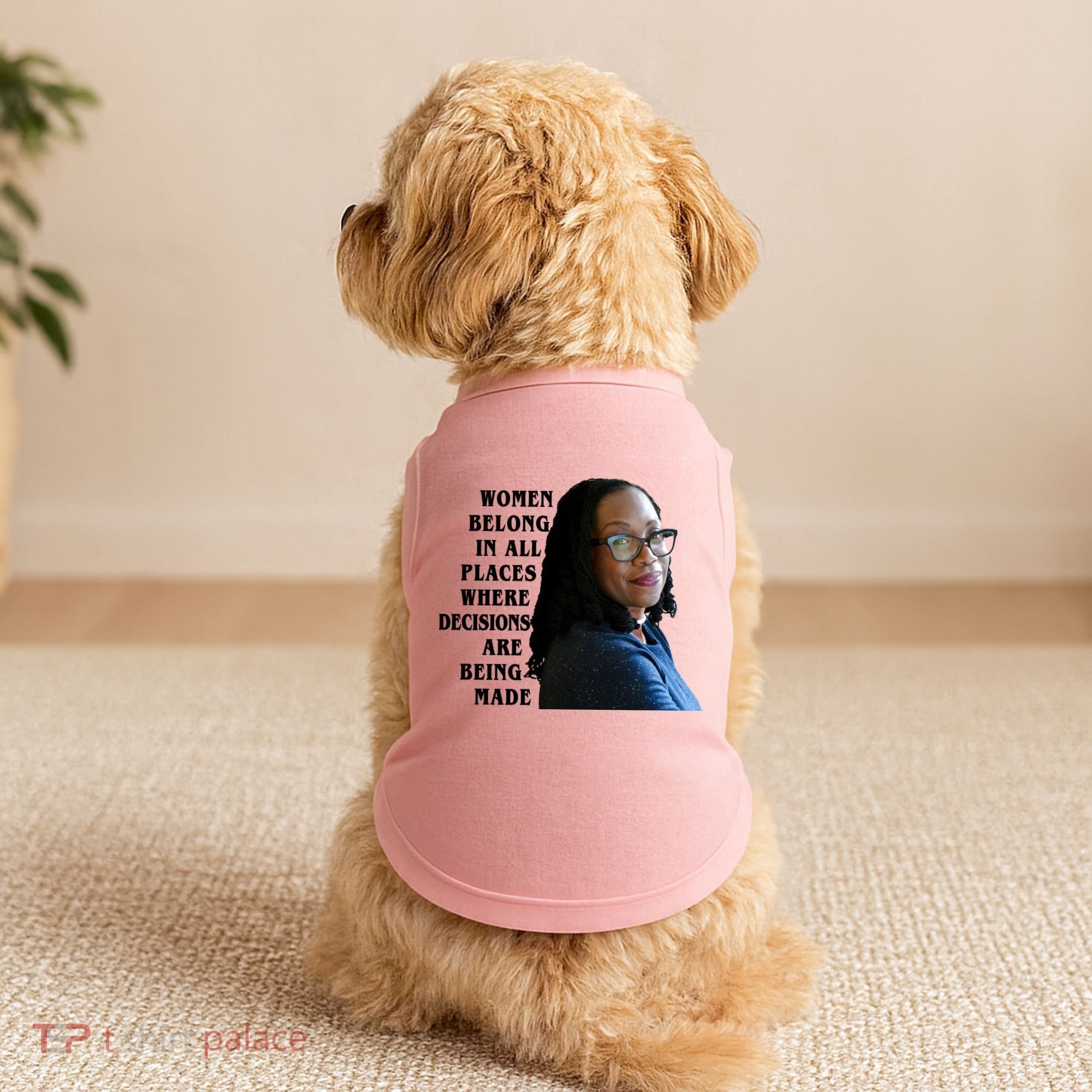 Ketanji Brown Jackson Women Quote Doggie Tank