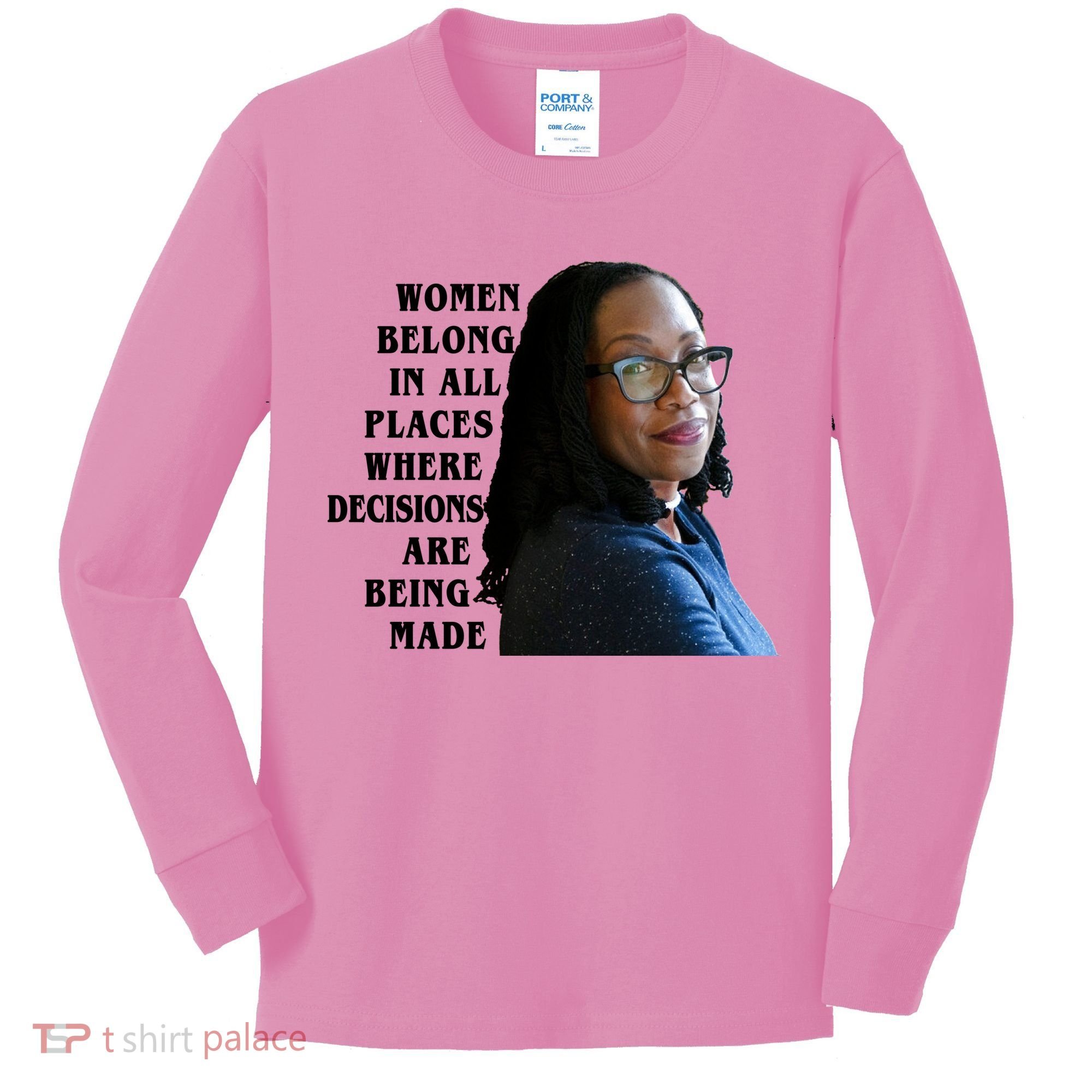 Ketanji Brown Jackson Women Quote Kids Long Sleeve Shirt