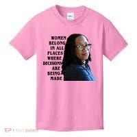 Ketanji Brown Jackson Women Quote Kids T-Shirt thumb 0