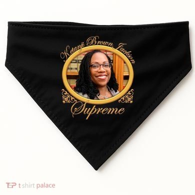 Ketanji Brown Jackson Supreme USA-Made Doggie Bandana