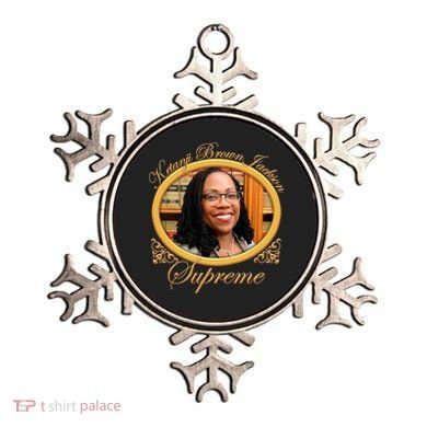 Ketanji Brown Jackson Supreme Ornament