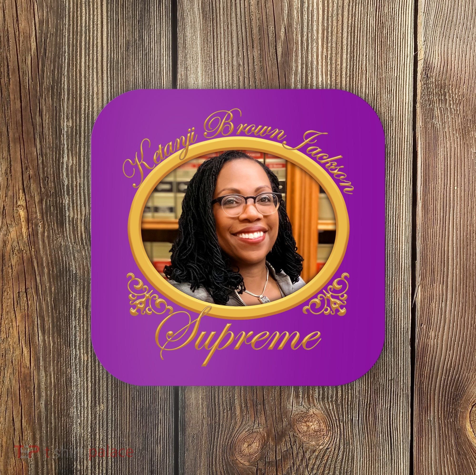 Ketanji Brown Jackson Supreme Coaster