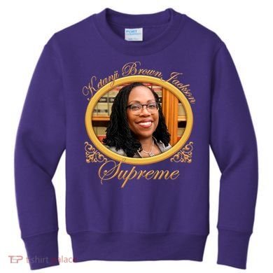 Ketanji Brown Jackson Supreme Kids Sweatshirt