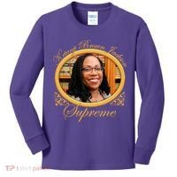 Ketanji Brown Jackson Supreme Kids Long Sleeve Shirt thumb 0