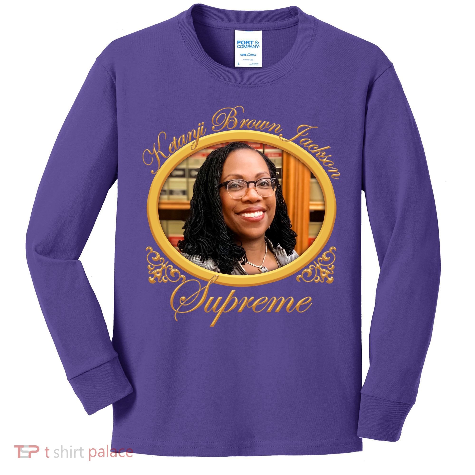 Ketanji Brown Jackson Supreme Kids Long Sleeve Shirt