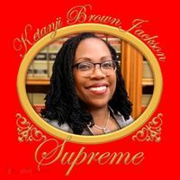 Ketanji Brown Jackson Supreme Santa Hat thumb 1