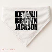 Ketanji Brown Jackson Supreme Court Justice USA-Made Doggie Bandana thumb 0