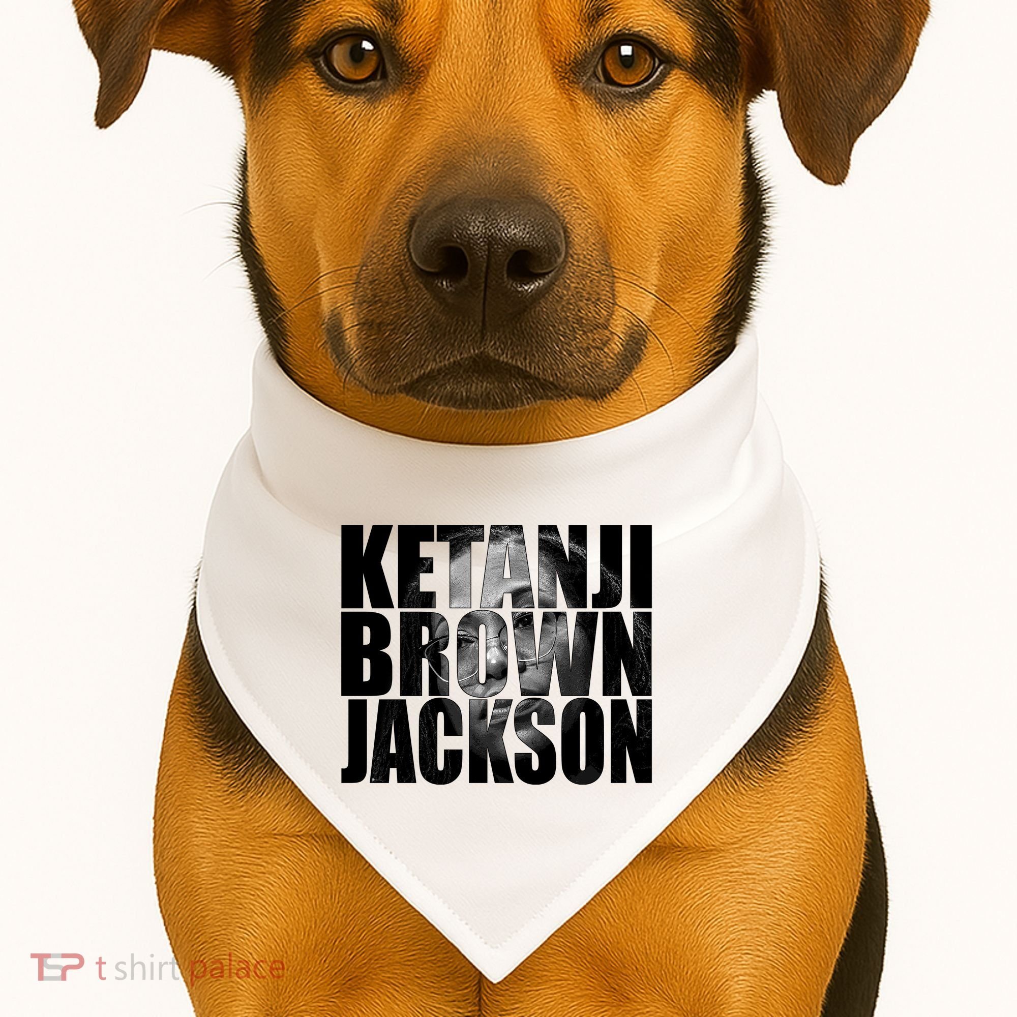 Ketanji Brown Jackson Supreme Court Justice USA-Made Doggie Bandana